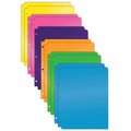 Better Office Products 3-Hole Punch 2 Pocket Folders, Heavyweight Plastic, Bulk Pack, Assorted Bright Neon Colors, 12PK 86712